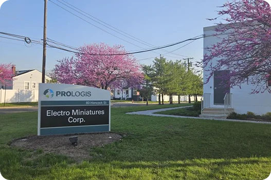 Electro-Miniatures Corporation facility at 80 Hancock Street in Lodi