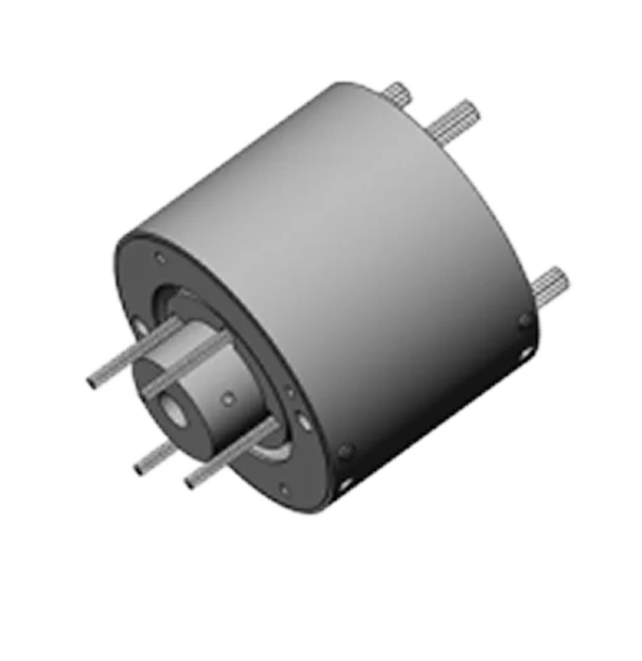 Enclosed power thru-bore